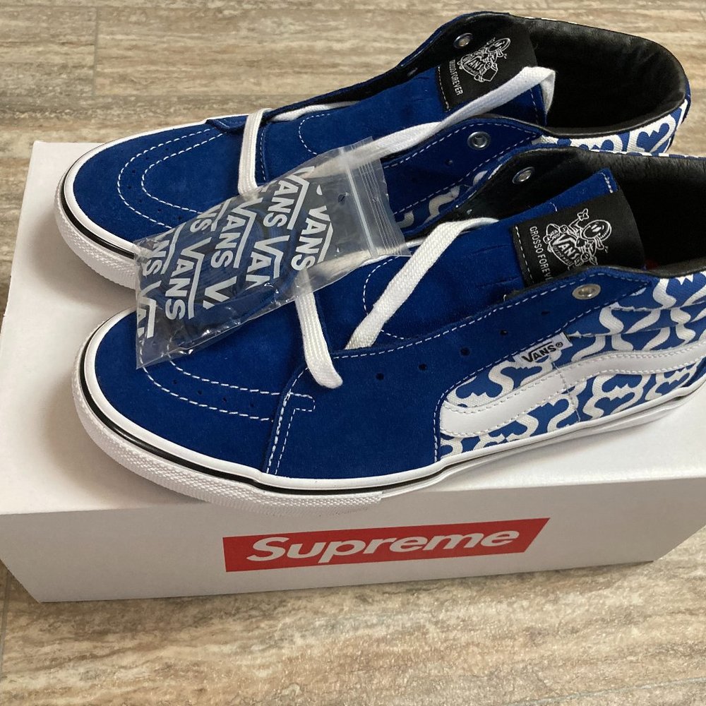 Vans Skate Grosso Mid Supreme Monogram S Logo
